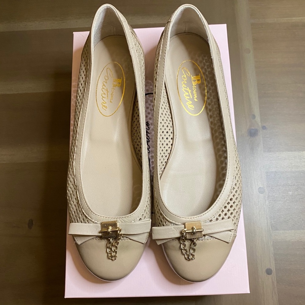Browns Vernice Nera ballet flats